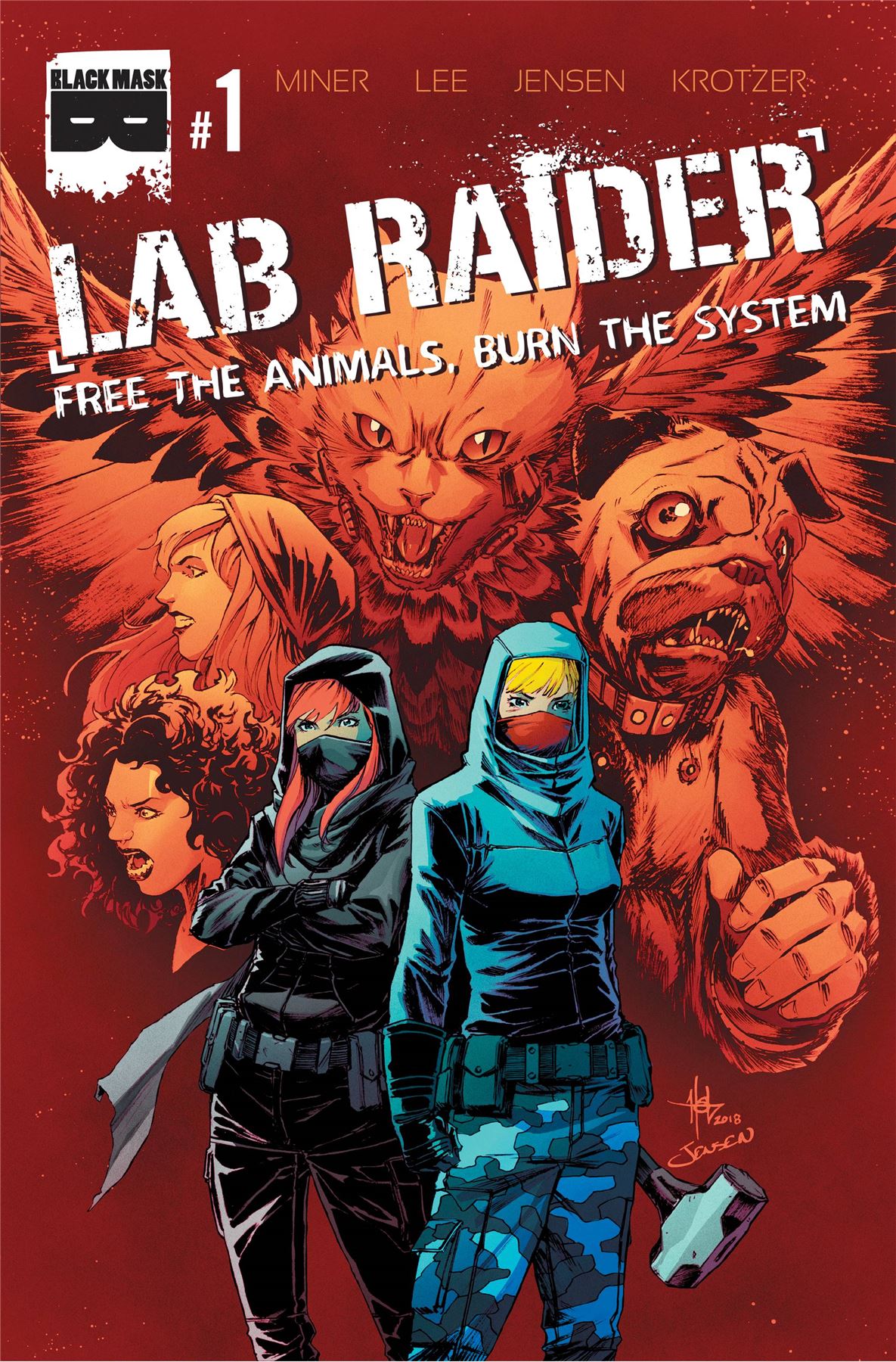 Lab Raider #1 () Black Mask Comics Comic Book