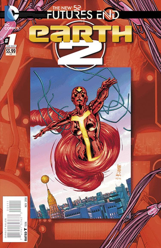 Earth 2 Futures End #1 3D DC Comics Comic Book
