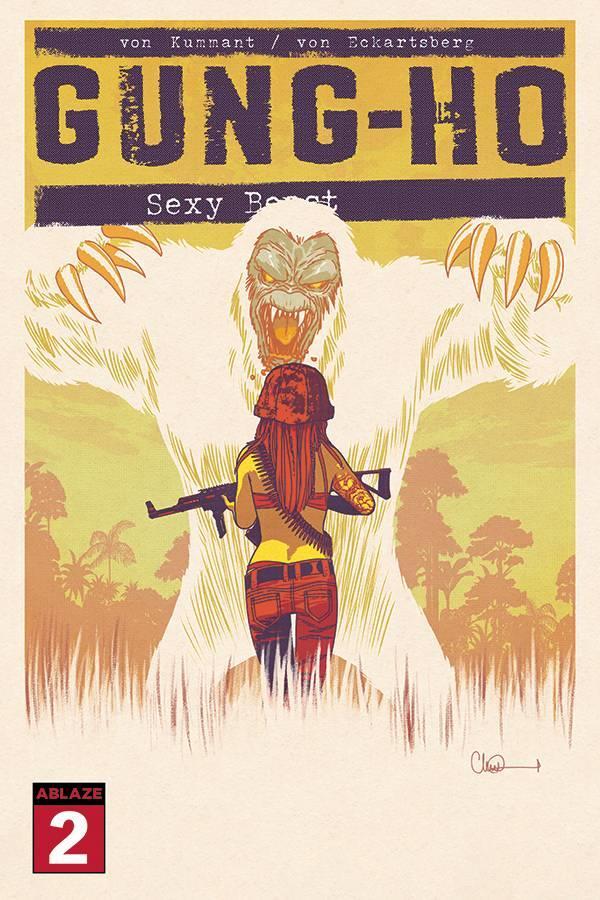 Gung Ho Sexy Beast #2 Cvr A Charlie Adlard (mr) Ablaze Comic Book