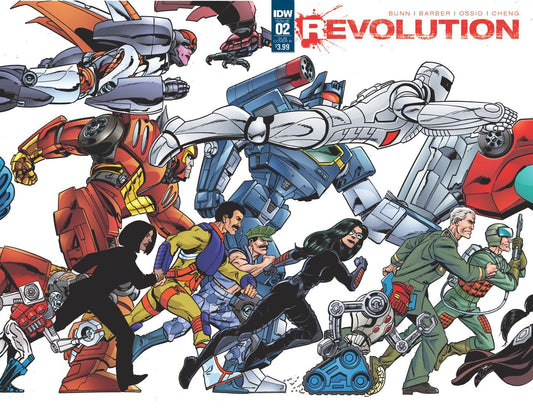 Revolution #2 (Subscription Var B) Idw Publishing Comic Book