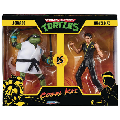 Tmnt X Cobra Kai Leonardo Vs Miguel Diaz Action Figure 2pack