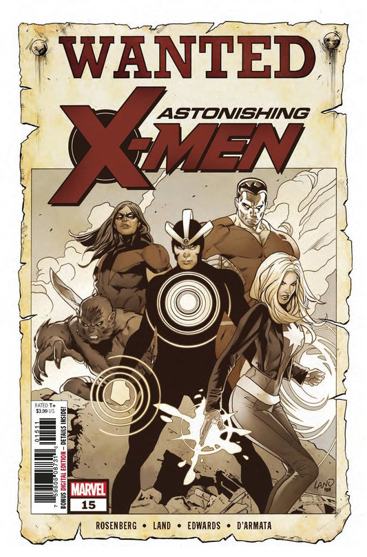 Astonishing X-men #15 Marvel Comics Comic Book