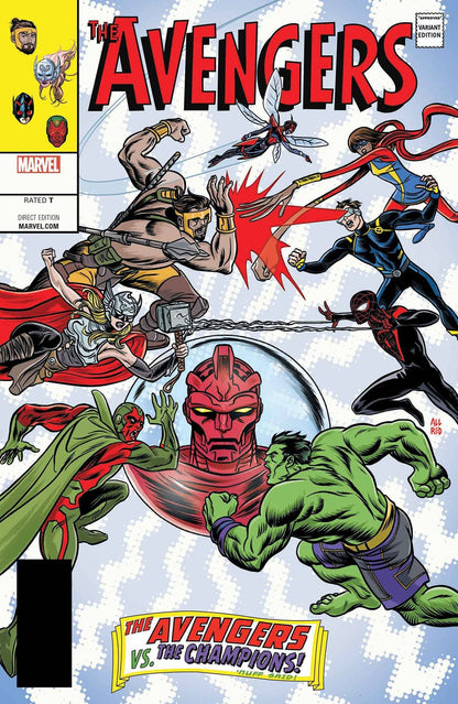 Avengers #672 Allred Lh Var Leg (Allred Lh Var Leg) Marvel Comics Comic Book