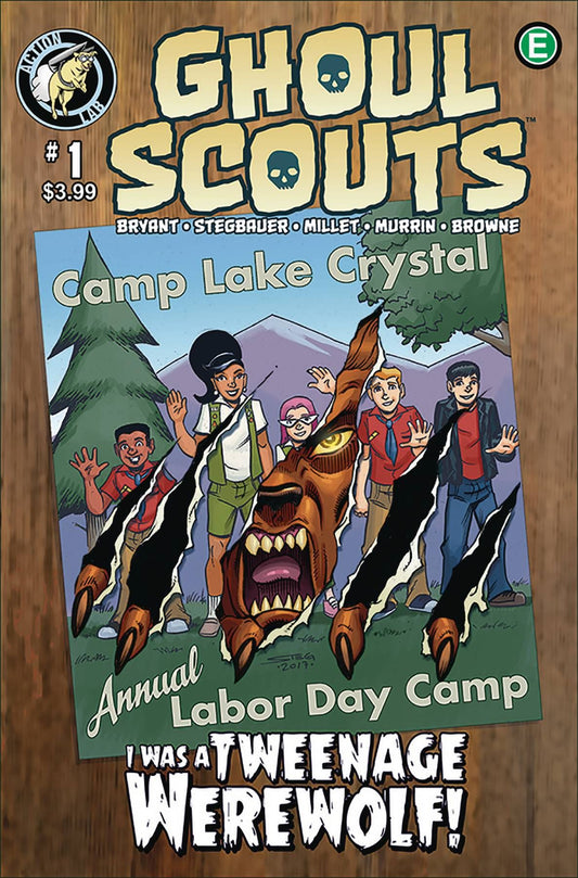 Ghoul Scouts Tweenage Werewolf #1 () Action Lab Entertainment Comic Book