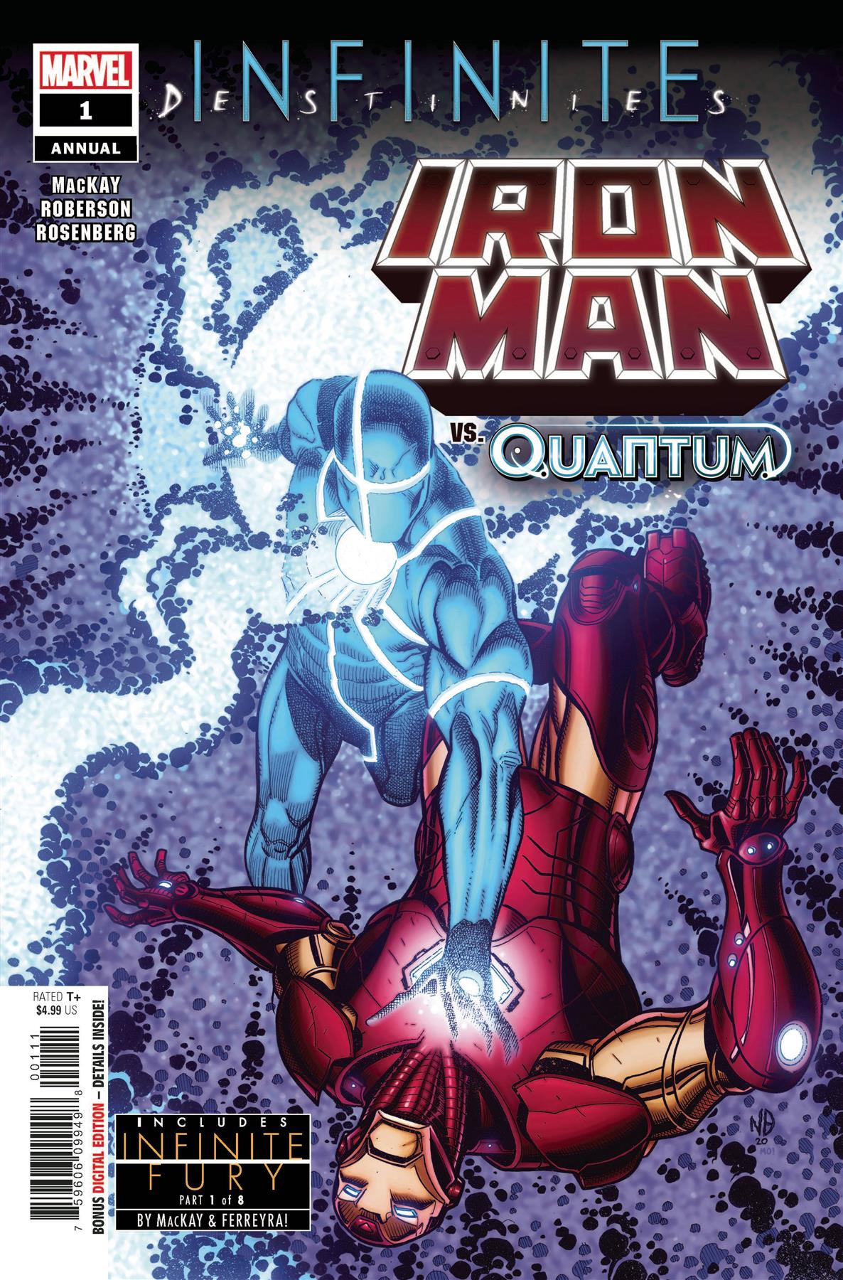 Iron Man Annual #1 Marvle Comics Comic Book