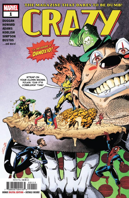 Crazy #1 Marvel Comics Comic Book