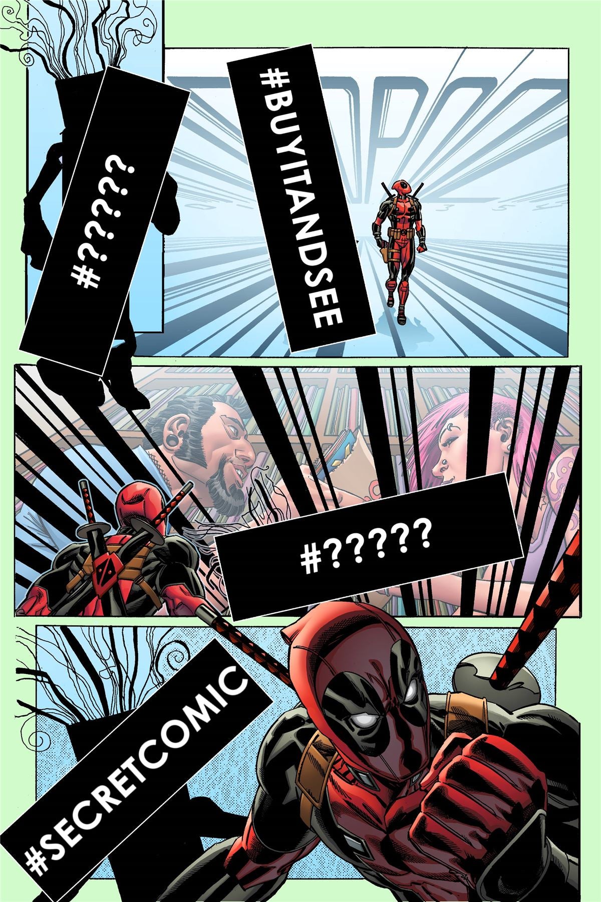 Deadpool #4 Koblish Secret Comic Var (Koblish Secret Comic Var) Marvel Comics Comic Book