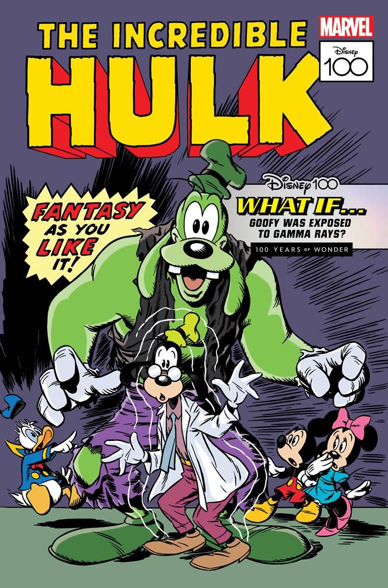 Amazing Spider-man #21 Disney100 Hulk Var Marvel Prh Comic Book