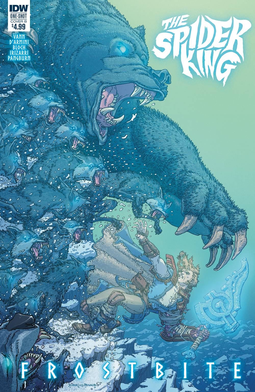 Spider King Frostbite One-shot (Cvr B Penalta) Idw Publishing Comic Book