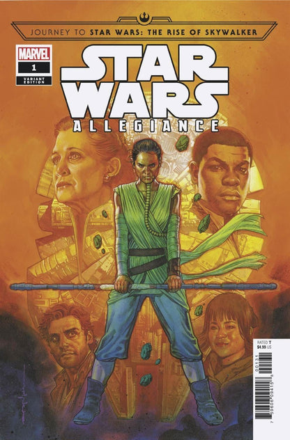 Journey Star Wars Rise Skywalker Allegiance #1 (Stelfreeze Var) Marvel Comics Comic Book