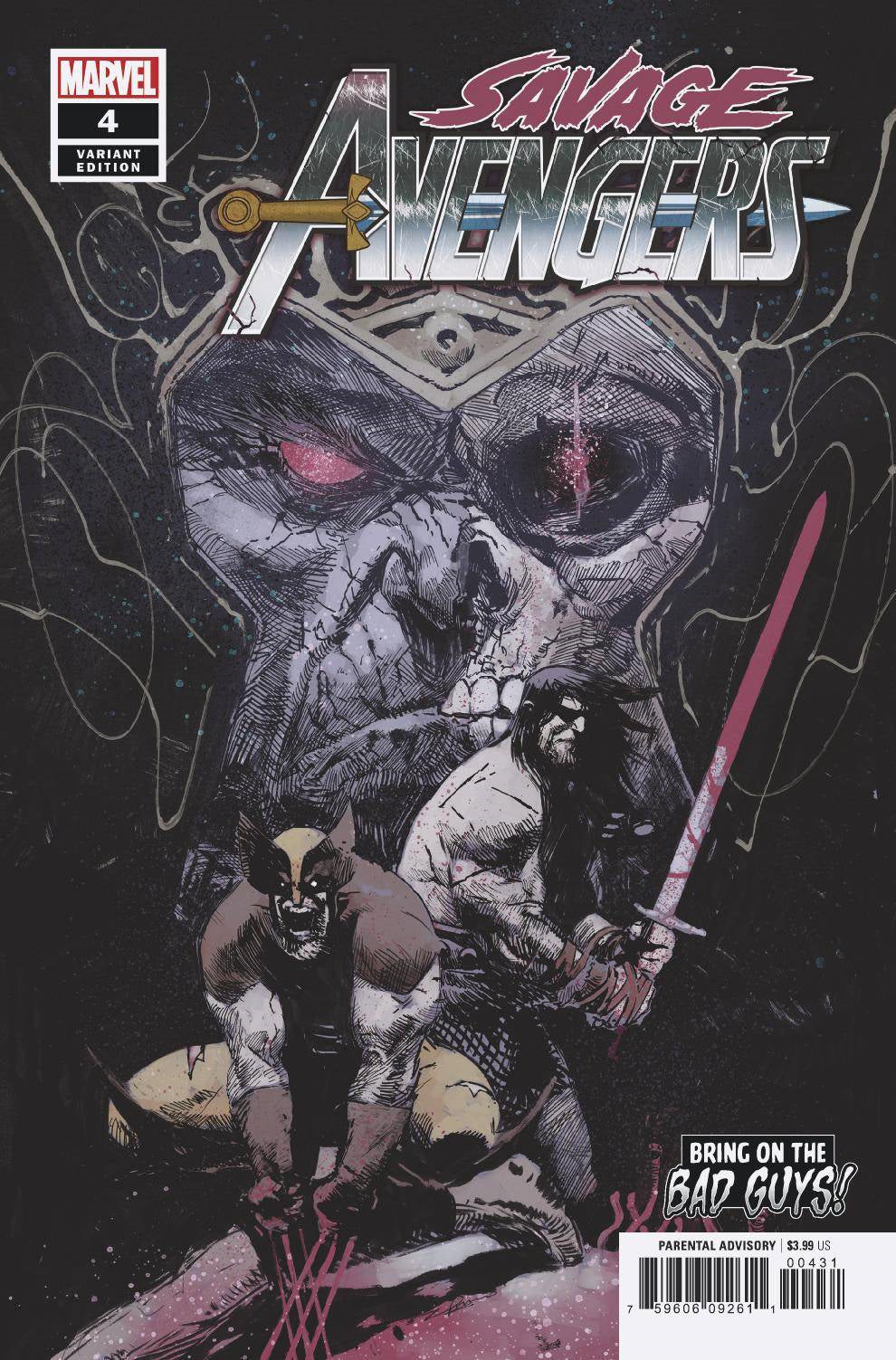 Savage Avengers #4 (Bobg Var) Marvel Comics Comic Book