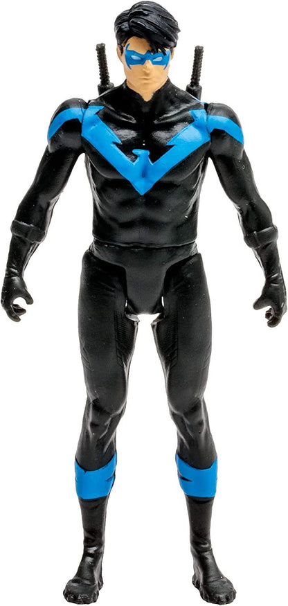Dc Direct Wv2 Rebirth Nightwing 3in Action Figure W/comic