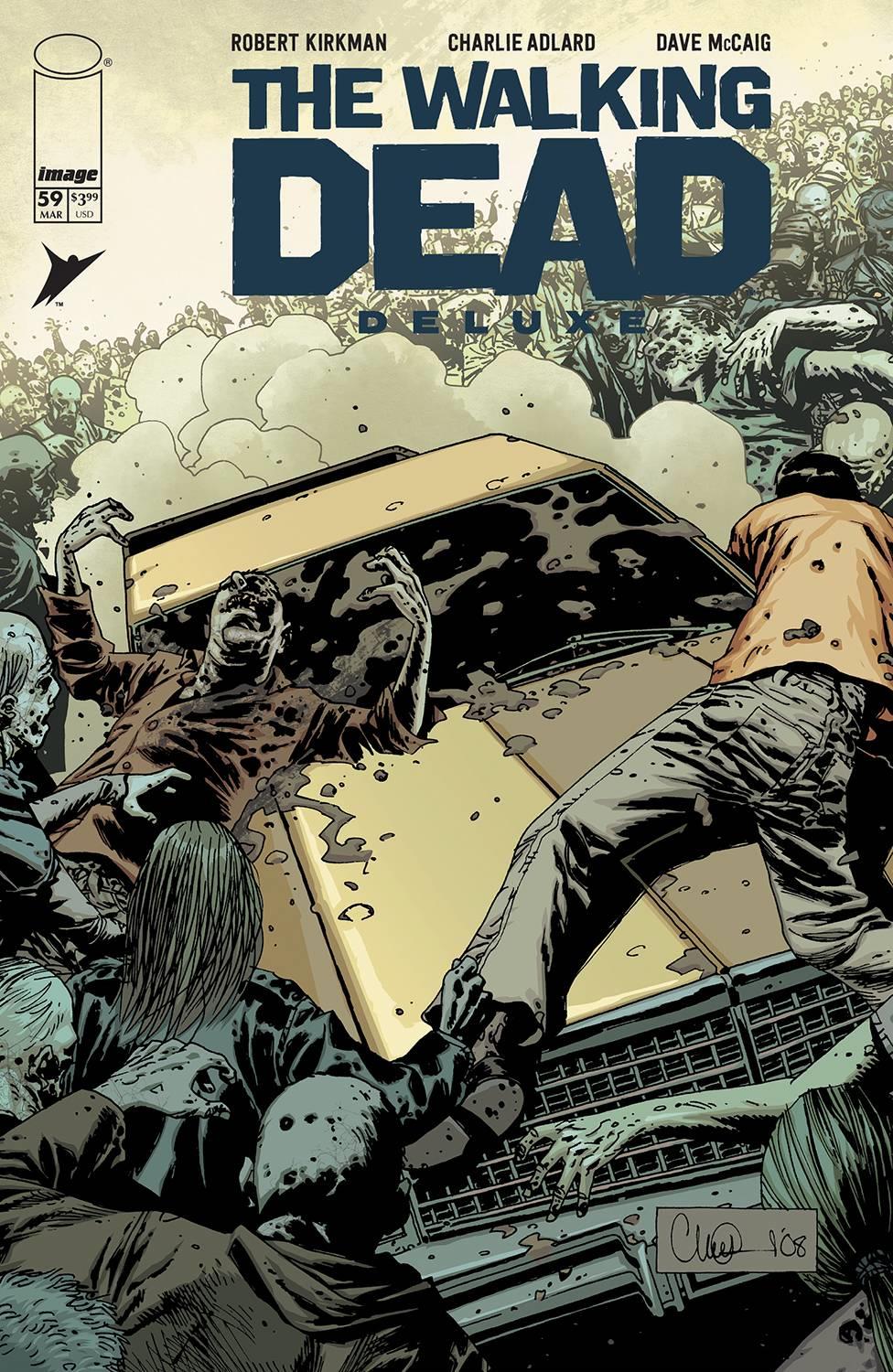 Walking Dead Dlx #59 Cvr B Adlard & Mccaig (mr) Image Comics Comic Book