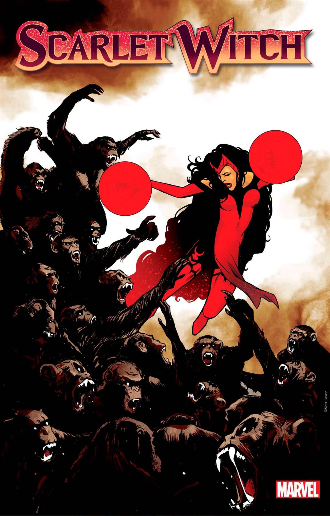 Scarlet Witch #2 Garbett Planet Of The Apes Var (Garbett Planet Of The Apes Var) Marvel Prh Comic Book 2023