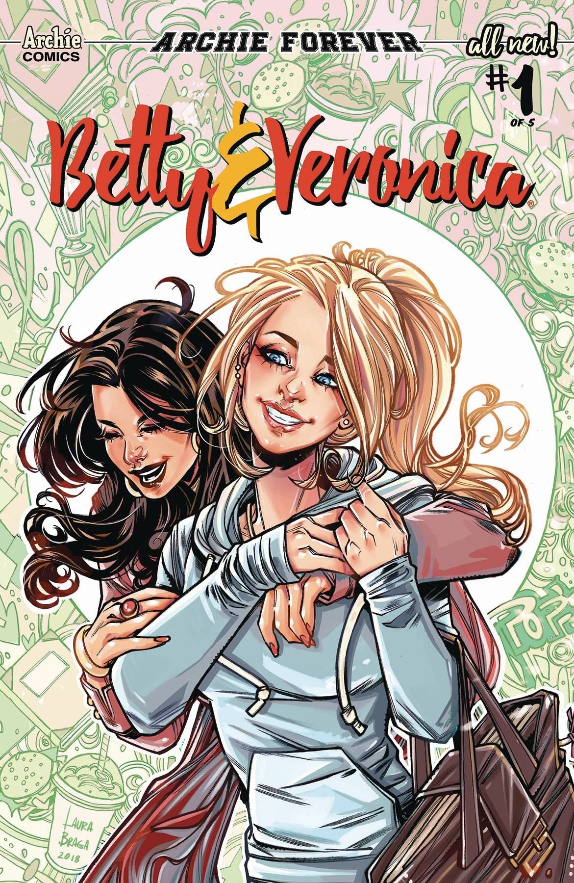 Betty & Veronica #1 (Cvr B Braga) Archie Comic Publications Comic Book