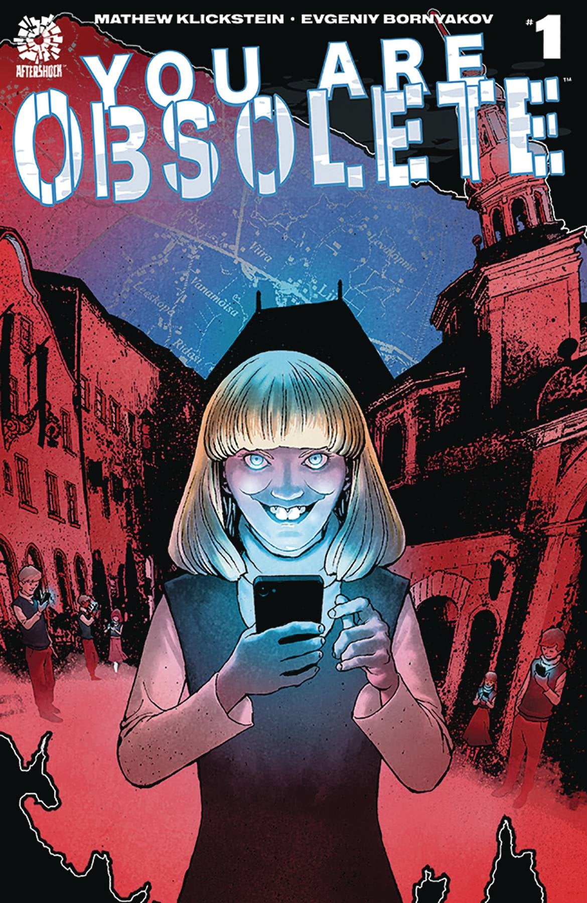 You Are Obsolete #1 Cvr A Clarke (Cvr A Clarke) Aftershock Comics Comic Book
