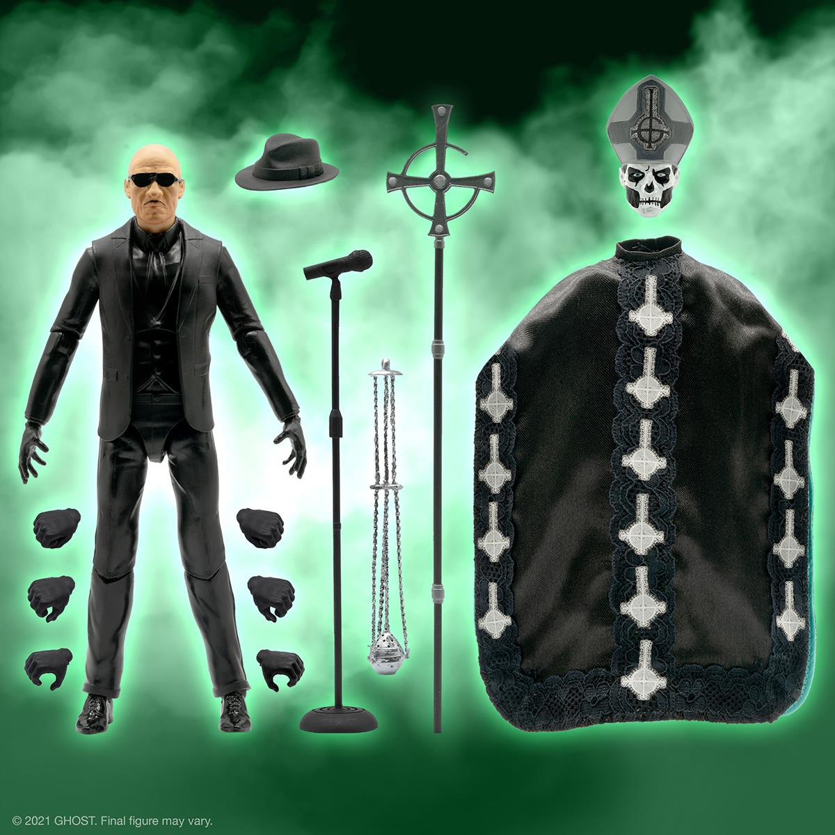 Ghost Ultimates Papa Emeritus Ii Action Figure