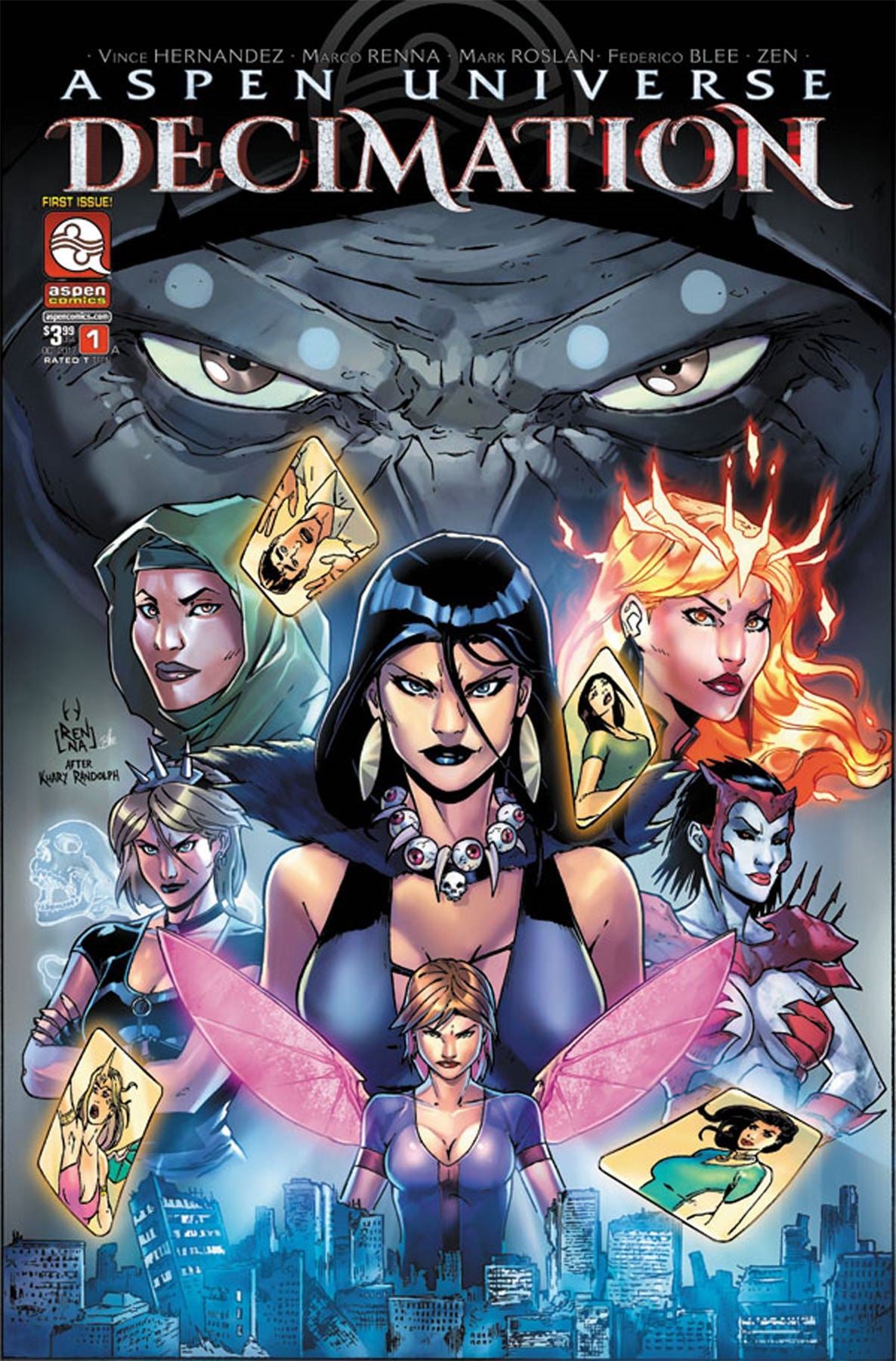 Aspen Universe Decimation #1 Cvr A Renna (Cvr A Renna) Aspen Mlt Inc Comic Book