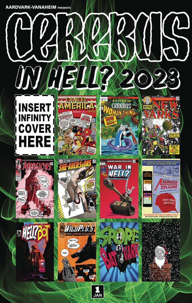 Cerebus In Hell 2023 Preview One Shot