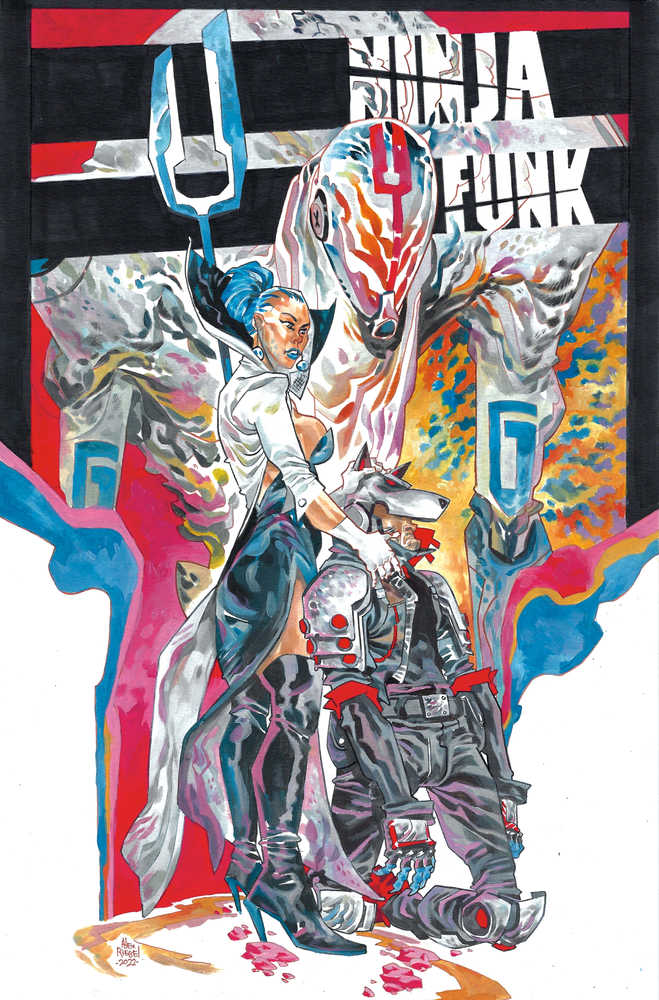 Ninja Funk #3 (Of 4) Cover B Riegel (Mature)