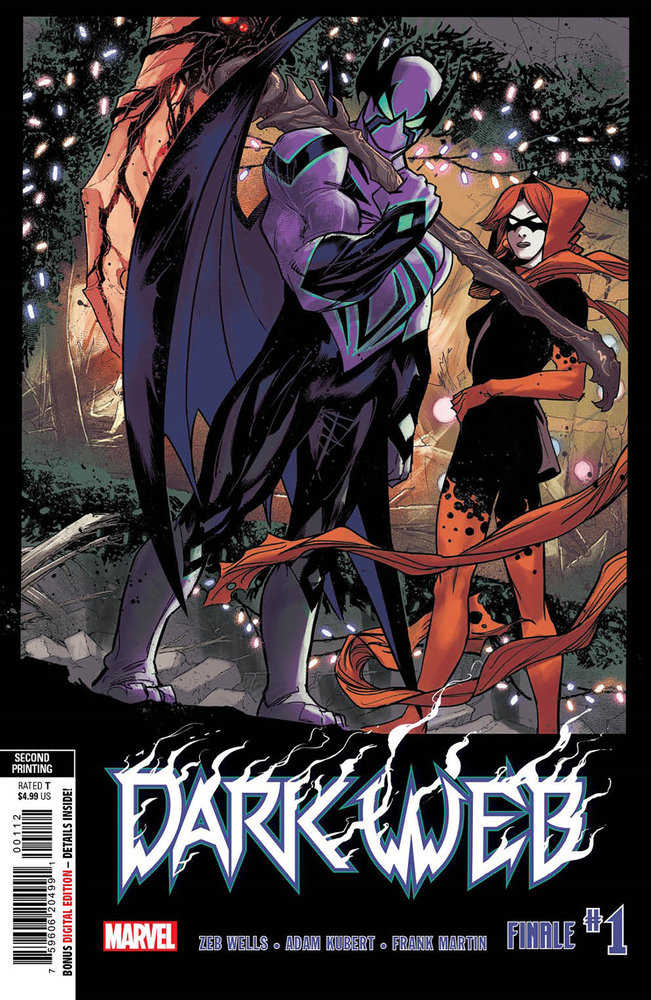 Dark Web Finale 1 Adam Kubert 2nd Print Variant [Dwb]