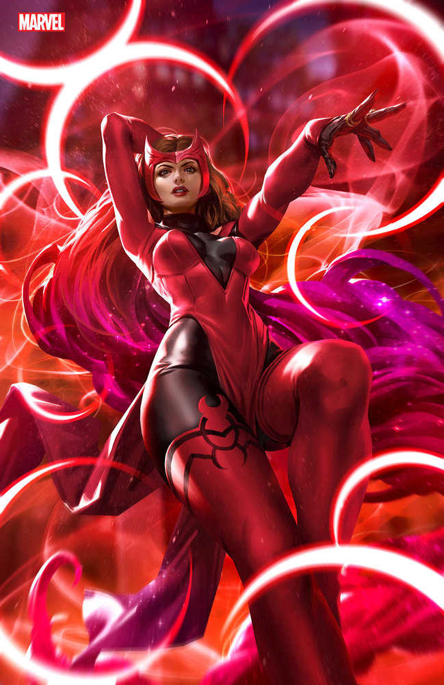Avengers 1 Derrick Chew Scarlet Witch Full Art Variant