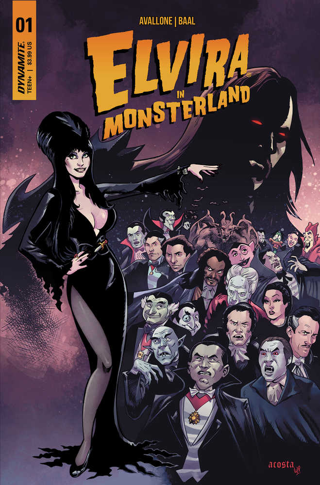 Elvira In Monsterland #1 Cover A Acosta