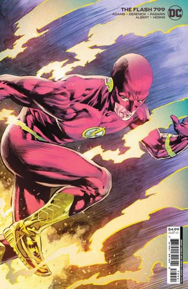 Flash #799 Cover B Mike Perkins & Mike Spicer Card Stock Variant