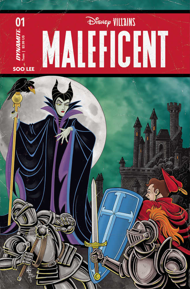 Disney Villains Maleficent #1 Cover W Foc Haeser Original
