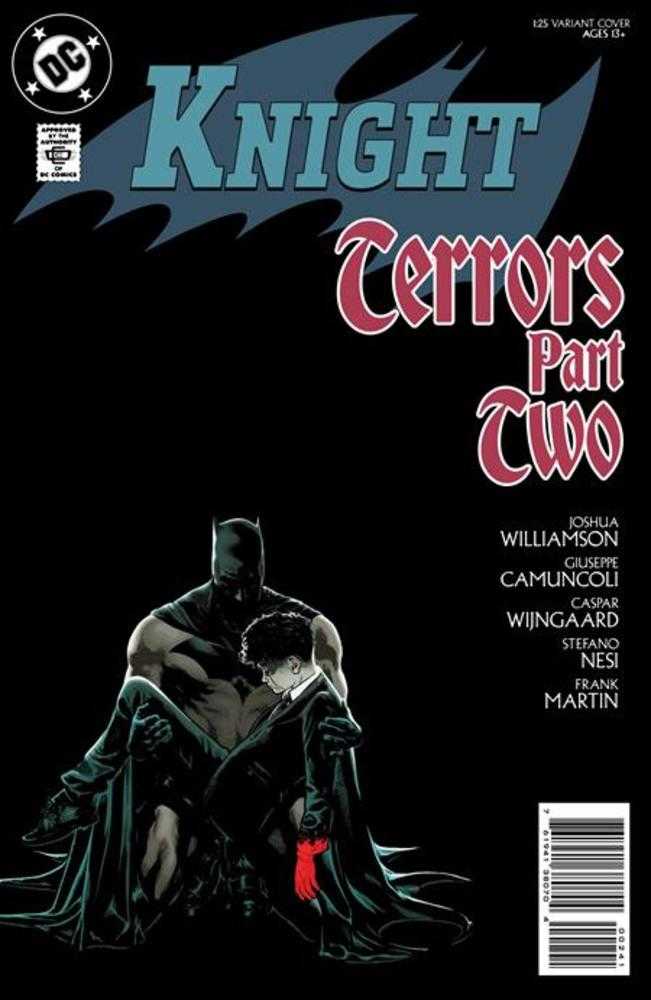 Knight Terrors #2 (Of 4) Cover E 1 in 25 Jeff Spokes Homage Card Stock Variant