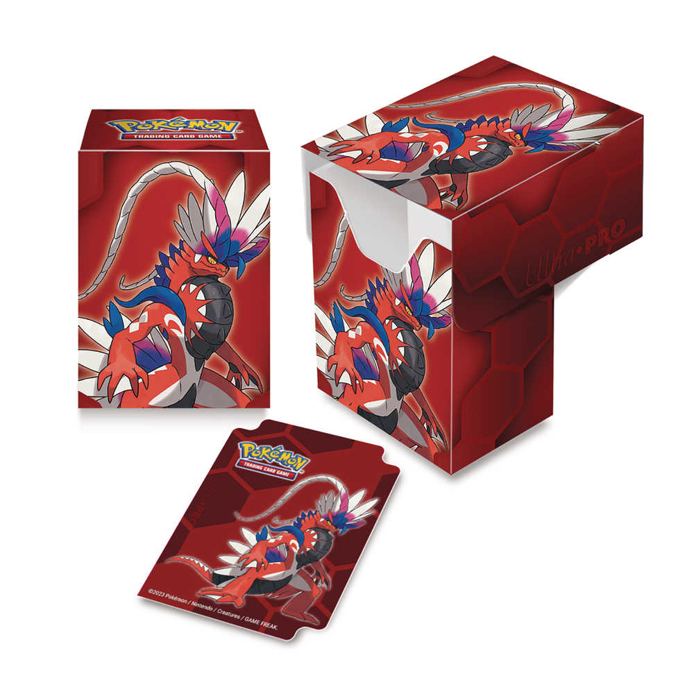 Pokemon Collectible Card Game Koraidon Full View Deck Box