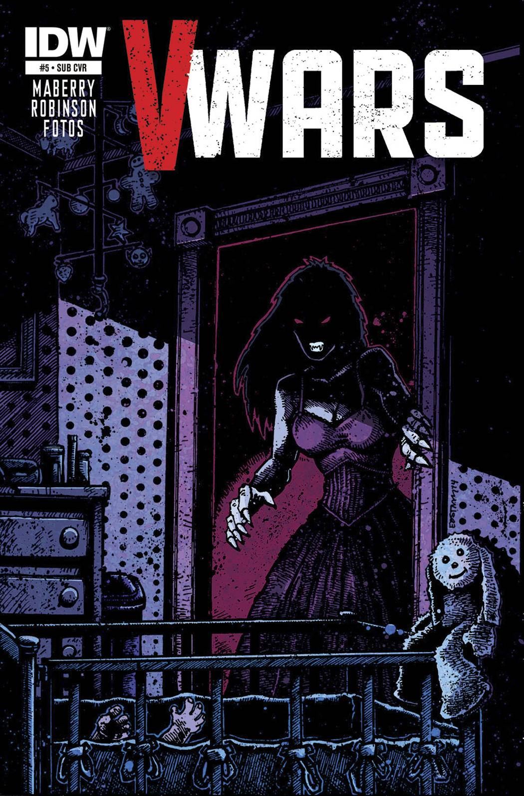 V-wars #5 Subscription Var IDW Comics Comic Book