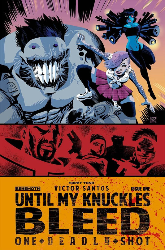 Until My Knuckles Bleed One Deadly Shot #1 Cvr A Santos (mr) Behemoth Comics Comic Book