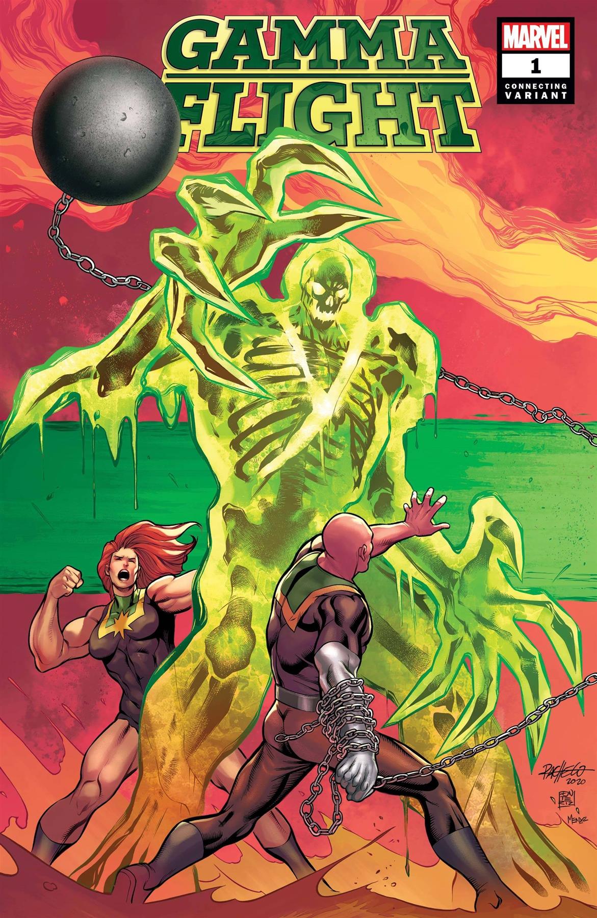 Gamma Flight #1 (of 5) Pacheco Connecting Var Marvel Comics Comic Book