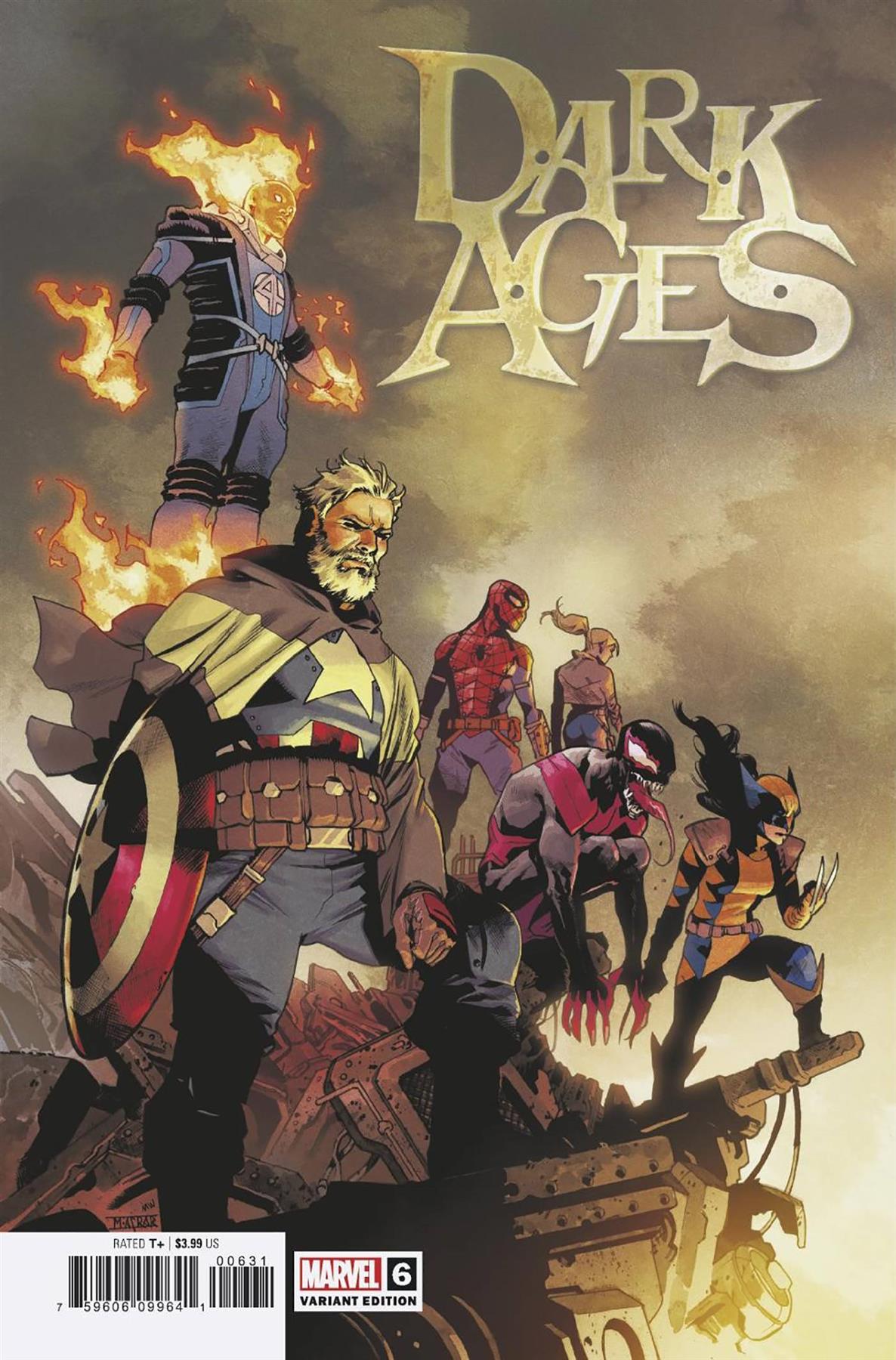 Dark Ages #6 (of 6) Asrar Var Marvel Prh Comic Book
