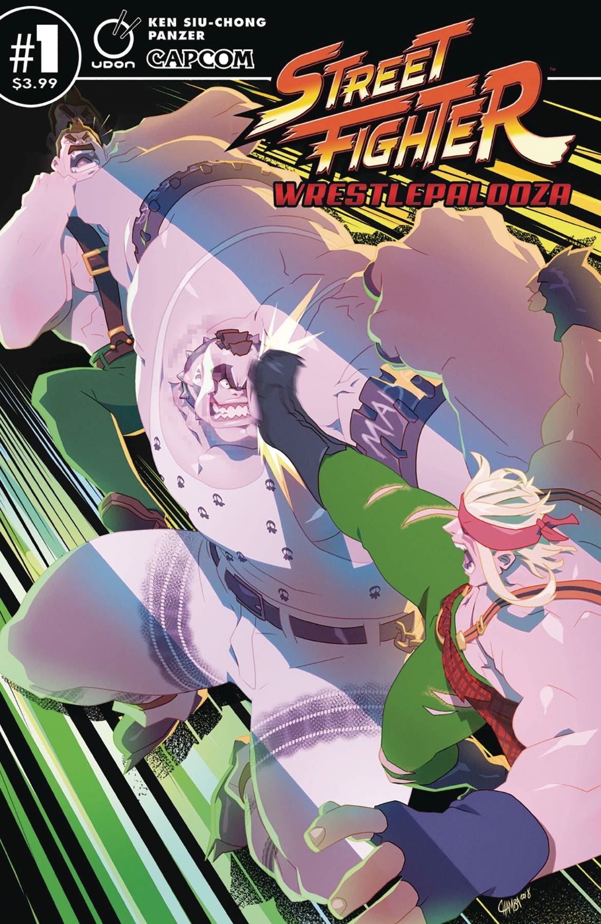 Street Fighter Wrestlepalooza #1 (Cvr B Cruz) Udon Entertainment Inc Comic Book