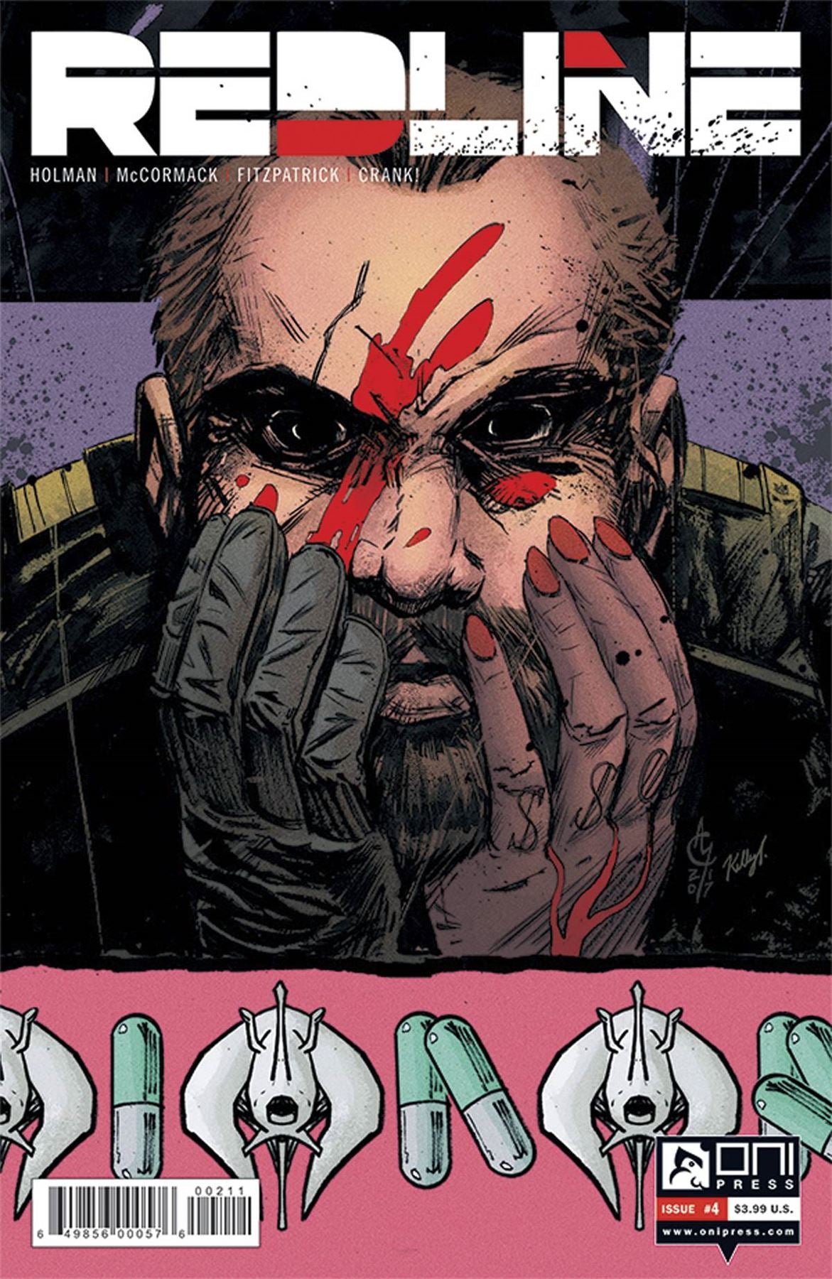 Redline #4 () Oni Press Inc. Comic Book