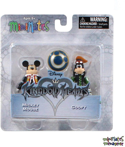 Kingdom Hearts Minimates Series Mickey & Goofy Figure