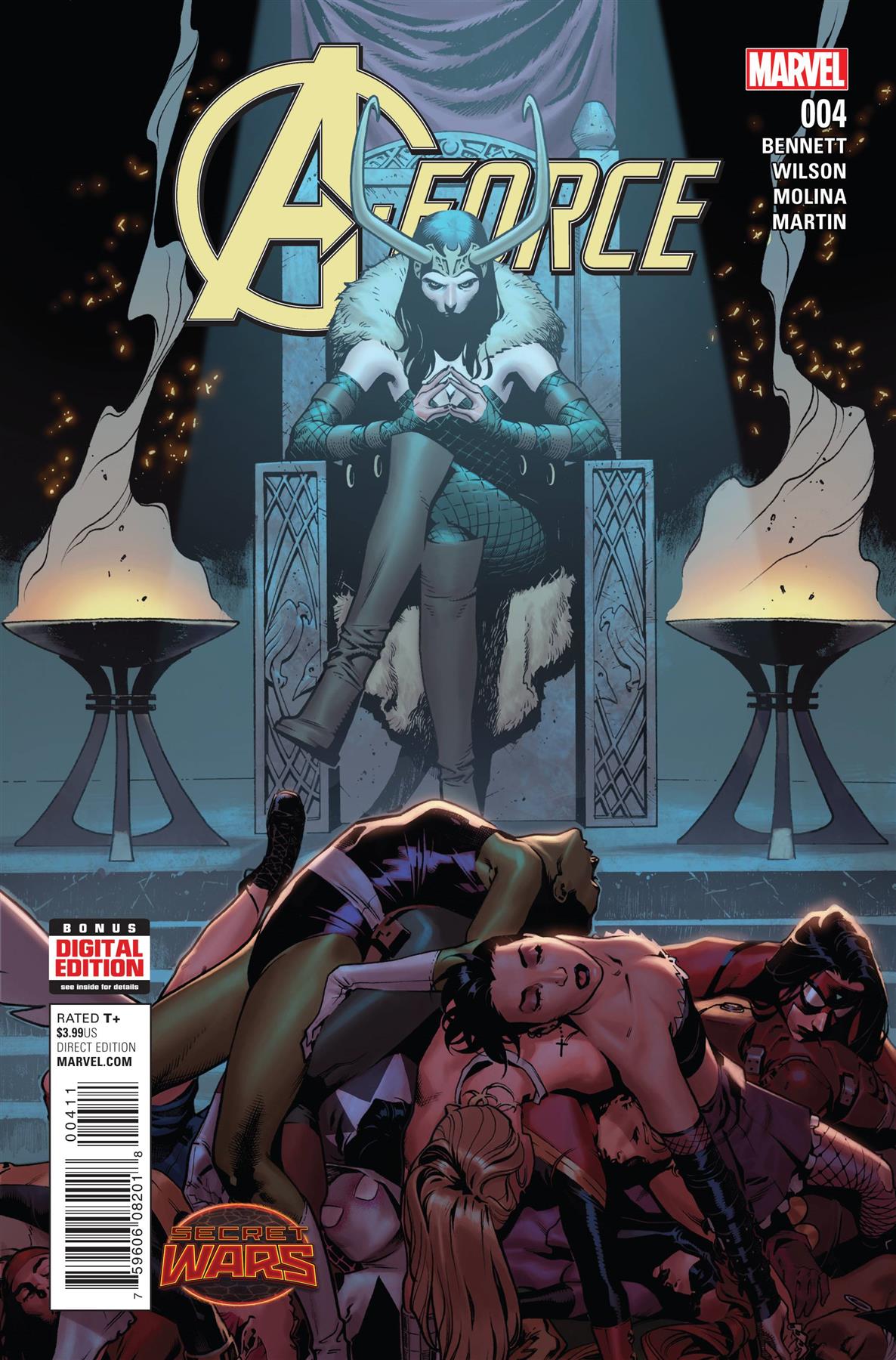 A-force #4 Marvel Comics Comic Book