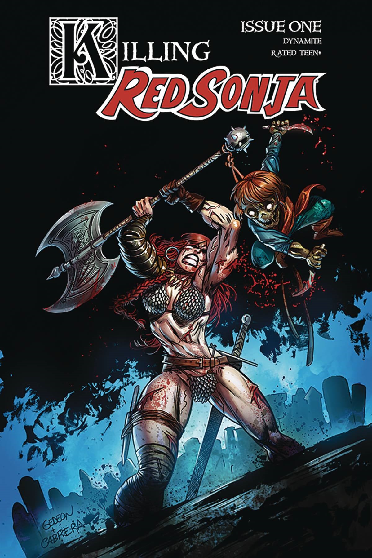 Killing Red Sonja #1 (Cvr B Gedeon Zombie) Dynamite Comic Book 2020