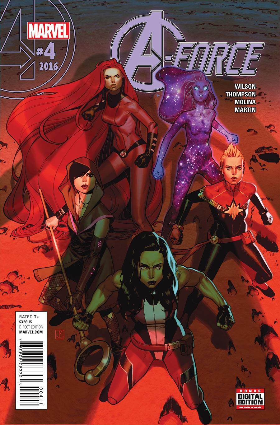 A-force #4 () Marvel Comics Comic Book