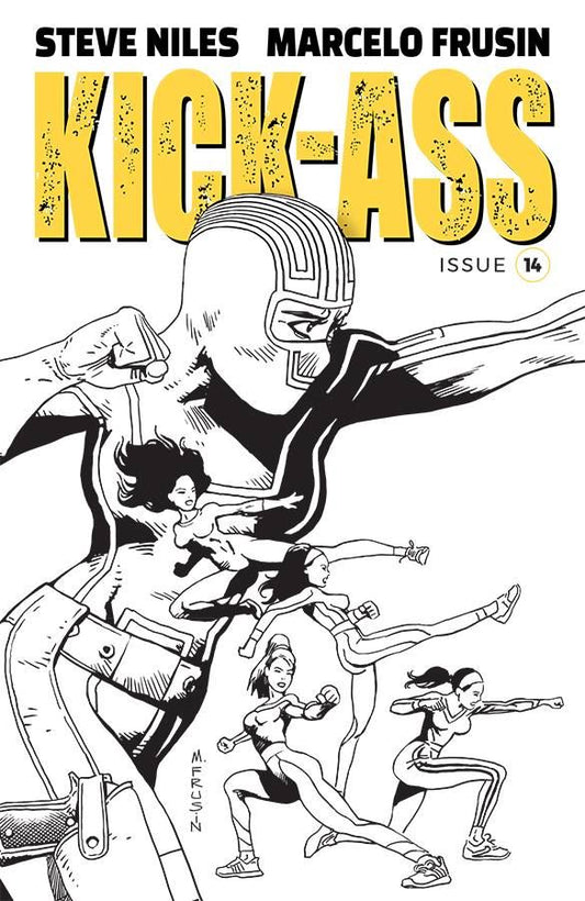 Kick-ass #14 (Cvr B Frusin) Image Comics Comic Book