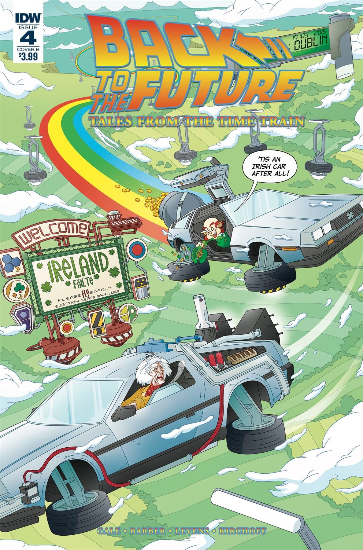 Back To The Future Time Train #4 Cvr B Murphy (Cvr B Murphy) Idw Publishing Comic Book