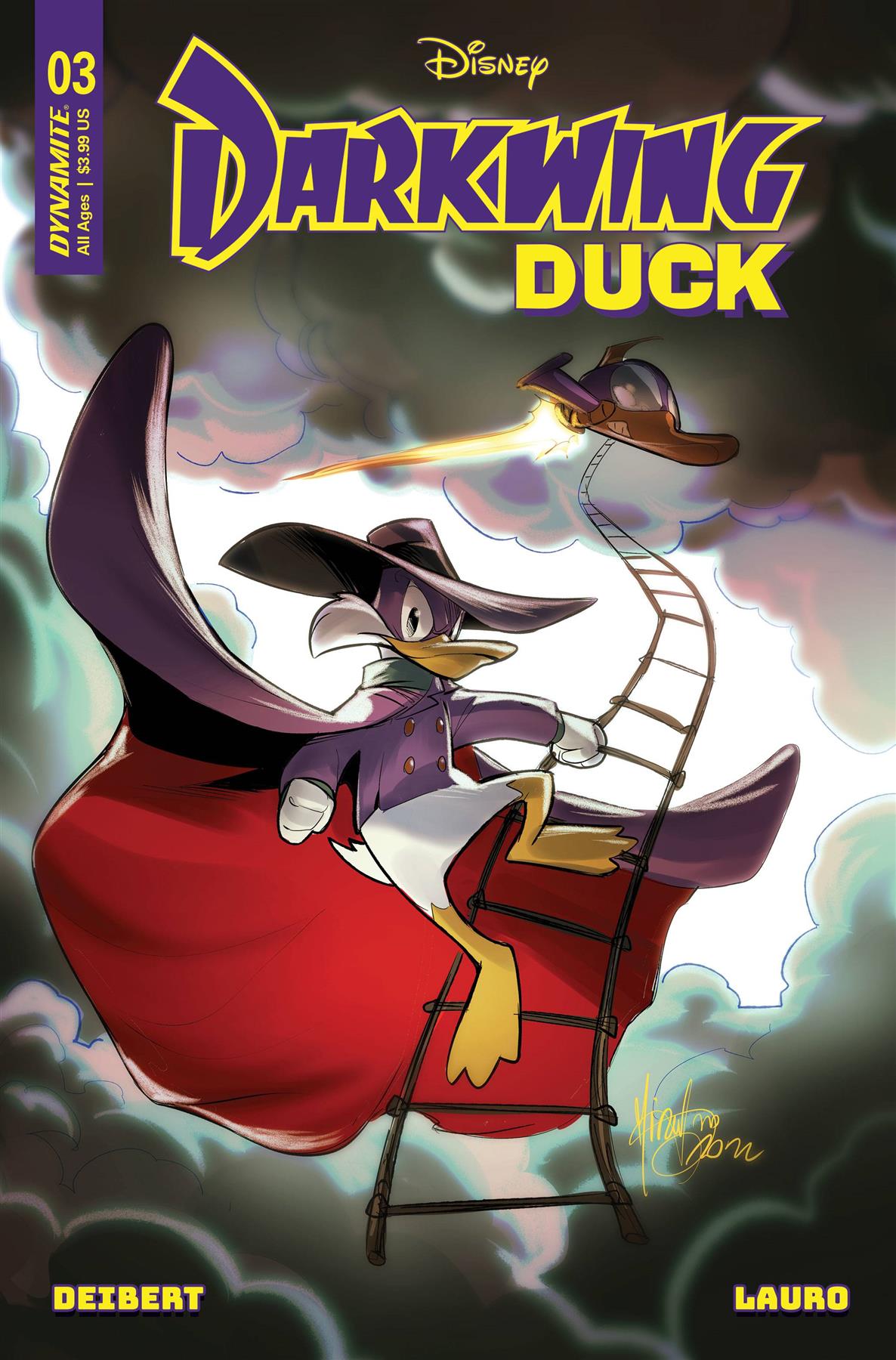 Darkwing Duck #3 Cvr B Andolfo Dynamite Comic Book