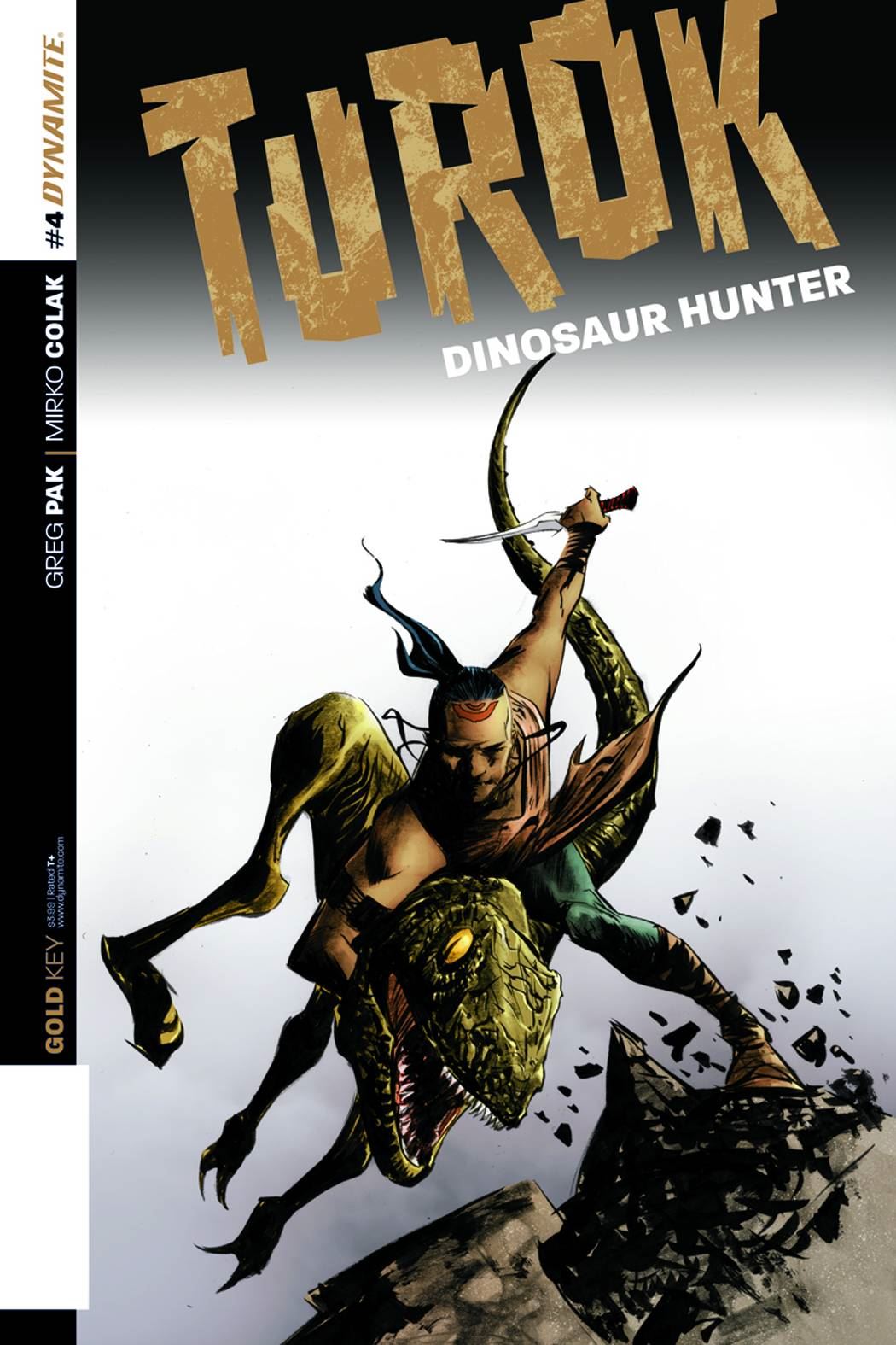 Turok Dinosaur Hunter #4 Lee Exc Subscription Var Dynamite Comics Comic Book