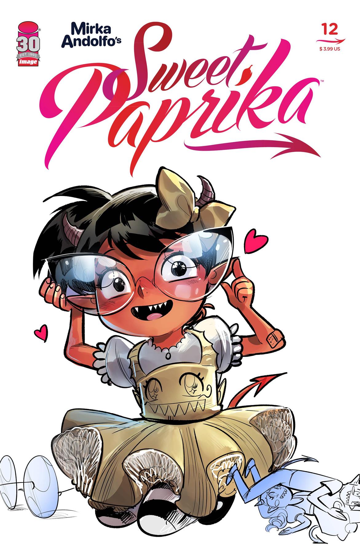 Mirka Andolfo Sweet Paprika #12 (of 12) Cvr B (mr) Image Comics Comic Book