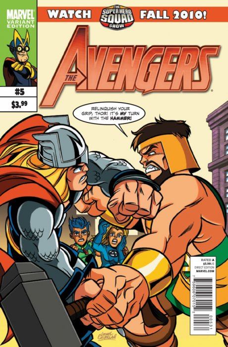 Avengers #5 Variant Cover Marvel Comics Comic Book