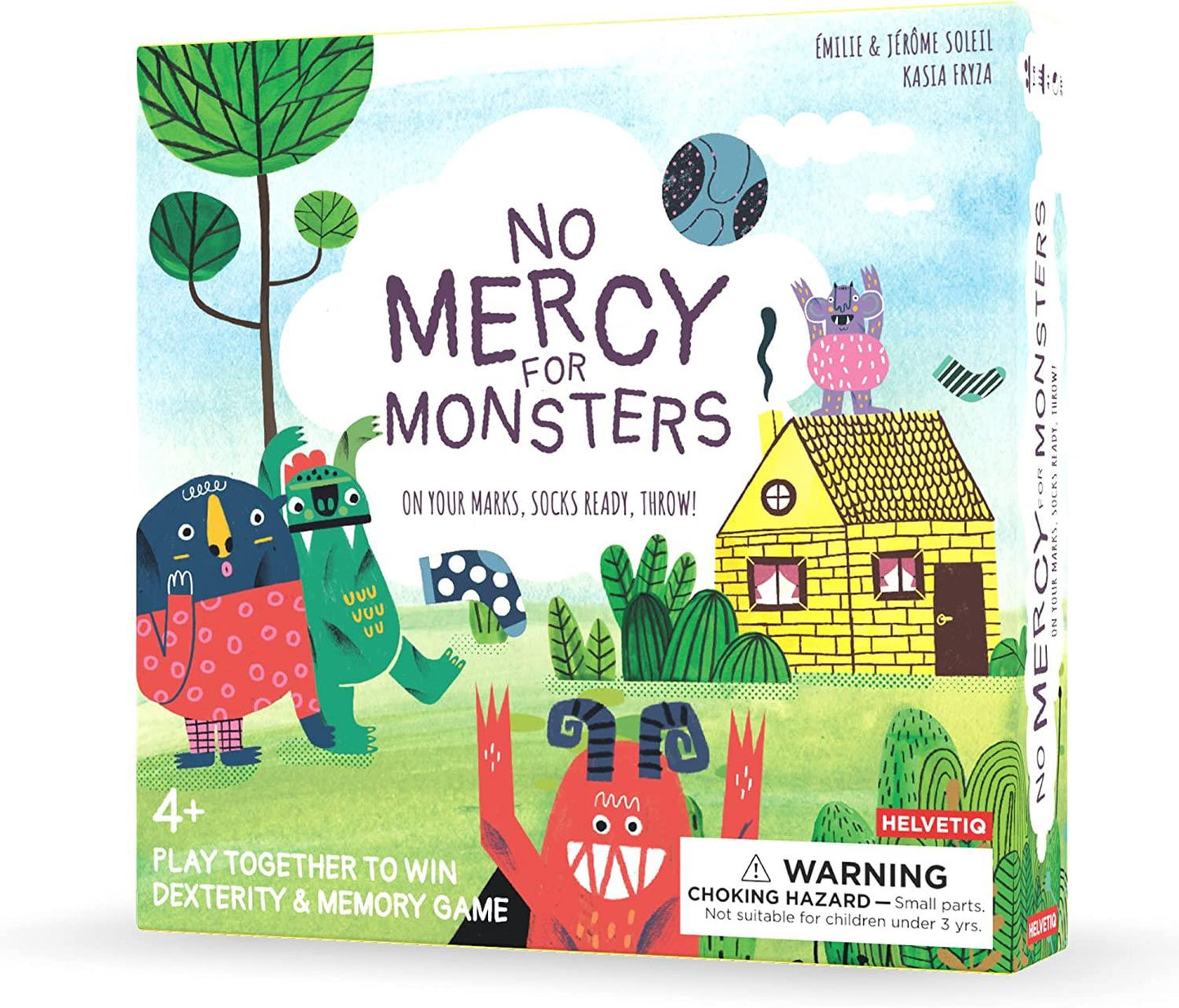 No Mercy For monsters Board Game by Helvetiq