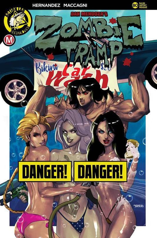 Zombie Tramp Ongoing #80 Cvr D Mastajwood Risque (Cvr D Mastajwood Risque) Action Lab - Danger Zone Comic Book 2021