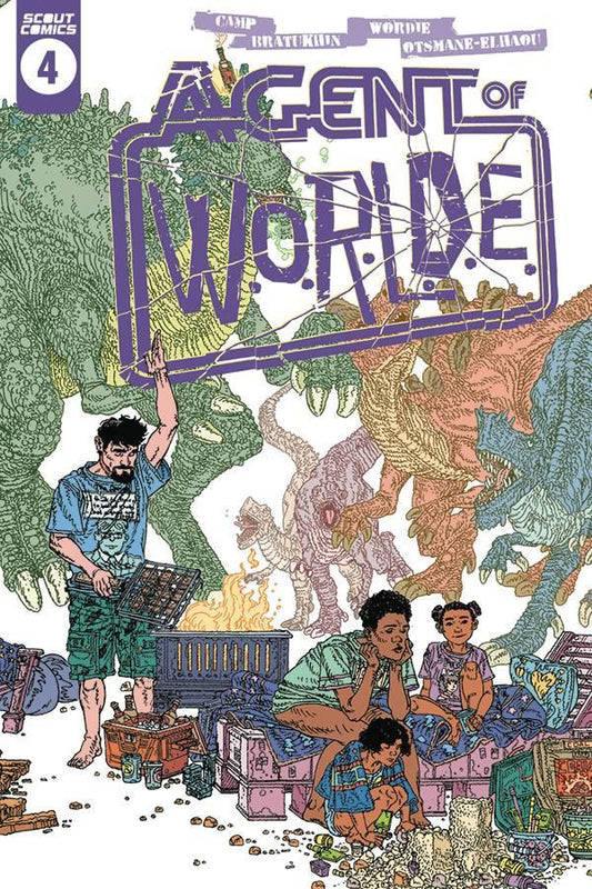 Agent Of Worlde #4 (of 4) Scout Comics Comic Book